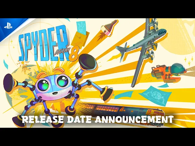 Spyder: Agent 8 - Release Date Announcement Trailer | PS5 Games