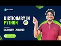 V-7 Dictionaries in Python Dict Methods Python For Data Science