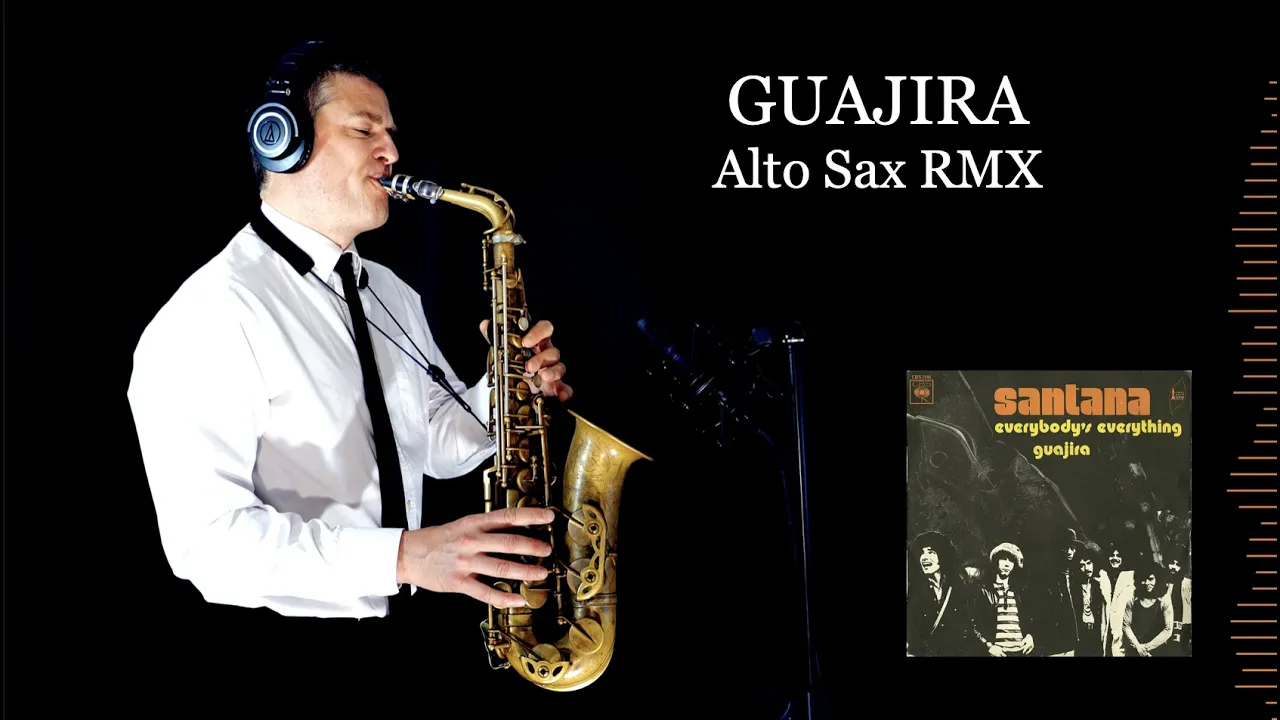 GUAJIRA - Santana - Alto Sax RMX - Free score