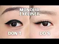 DO S AND DON T FOR ASIAN EYELINER TIPS HACKS