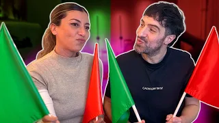 RED FLAG O GREEN FLAG (amor, trabajo y amistad)? CON AGOS