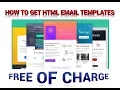 How To Get Responsive Html Email Templates For Free