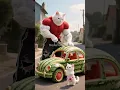 Download Lagu 🍉 They Destroyed the Watermelon Car 🚗 Dad Cat Built for His Son 🐾