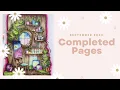 September 2023 Completed Colouring Pages - Adult Coloring