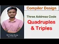 Lec 29 Quadruples Triples Three Address Code Compiler Design Bangla Tutorial