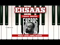 Download Lagu EHSAAS - Faheem Abdullah || PIANO - cover, notes, easy tutorial, instrumental