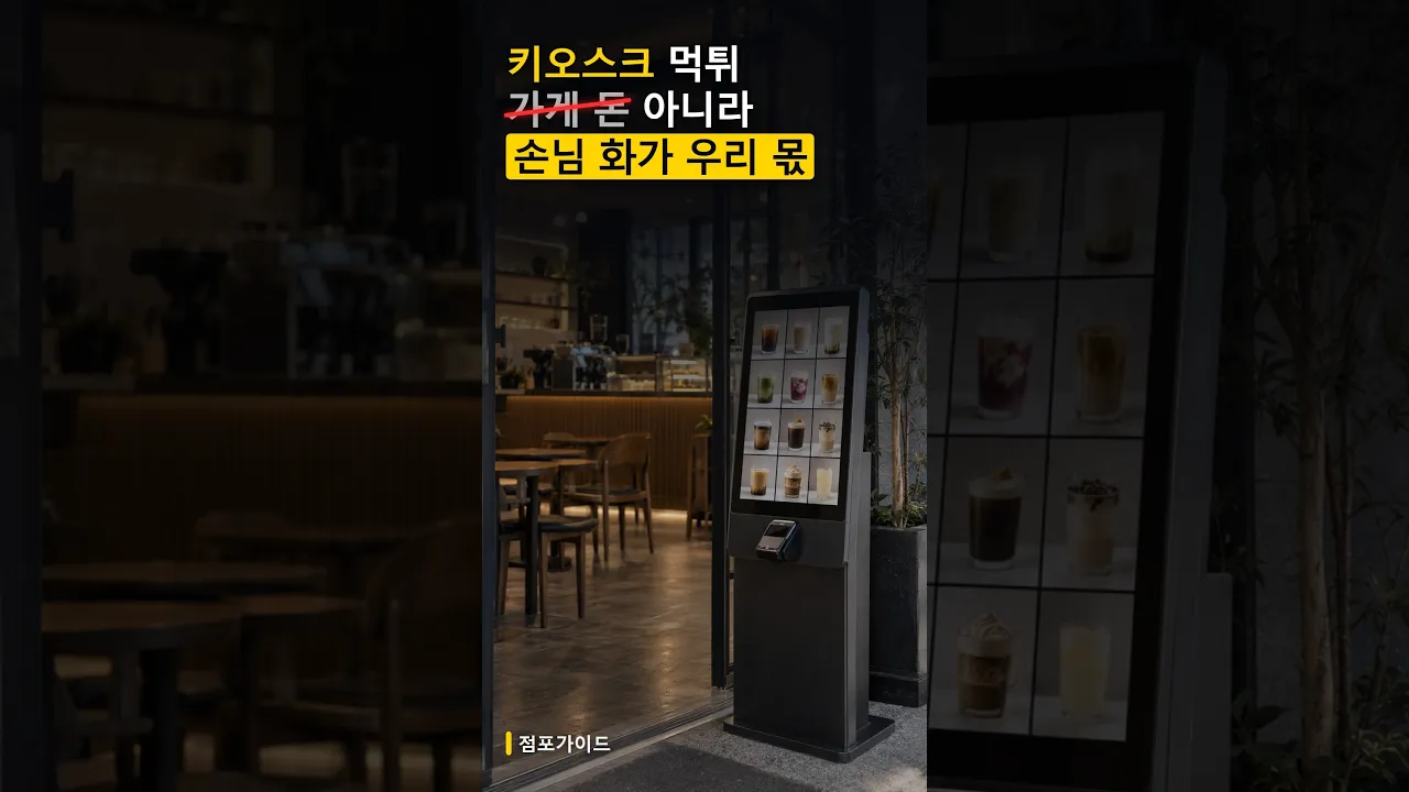 키오스크 먹튀 4,500원이 15,700원, 장바구니 안 비우면 줄 선 손님 앞에서 우리 가게가 욕먹습니다