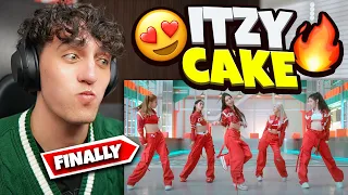 ITZY CAKE M V ITZY REACTION 