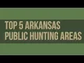 Top 5 Arkansas Public Hunting Areas