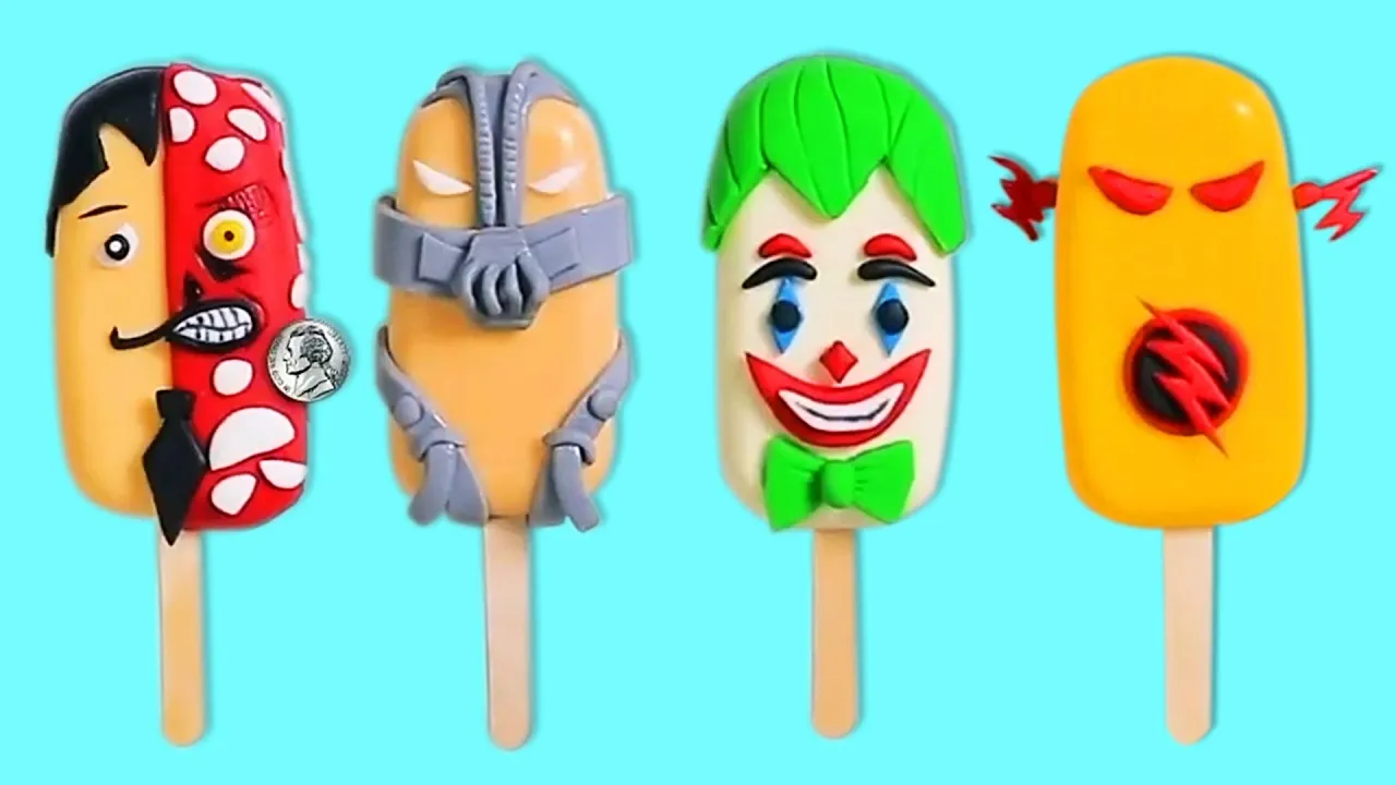 Dc Supervillain Cake Pops   How To Make Cakesicles     DC Movies Themed Cake Popsicles