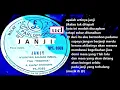 Salmah Ismail dgn. A. Jaafar Orchestra - Janji - 1955