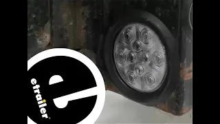 etrailer Optronics Round LED 3 Function Trailer Light Installation