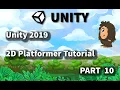 Unity 2019 - 2D Platformer Tutorial for beginners