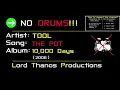 Tool - The Pot | NO DRUMS  | Backing Track | (Drumless)