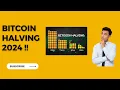 What is Bitcoin Halving Bitcoin Halving History Bitcoin Halving Bitcoin Halving 2024 Part 1