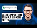 How To Use The Importdata Formula In Google Sheets 2026 Guide