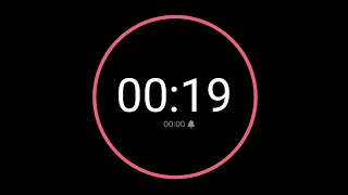 19 Second Countdown Timer iPhone Timer Style