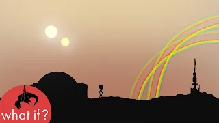 What would a rainbow be like on Tatooine?