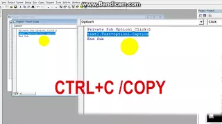 Tutorial Visual Basic 6VB6 Penggunaan OptionButton pada VB6