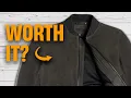 Thursday Boot Company Leather Jacket Review The Bomber Jacket in Dark Grey Suede