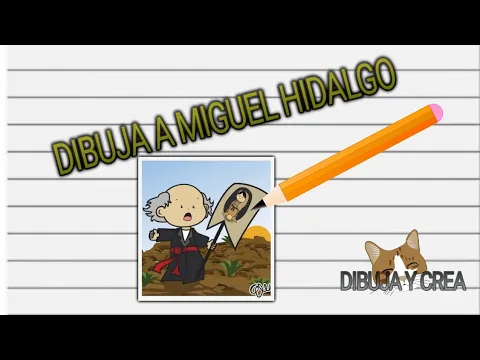 Download MP3 Dibujo a lápiz fácil de Miguel Hidalgo. - Aprende a como dibujar.