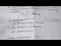 BCA 6th Sem Reappear Java Question Paper 2018