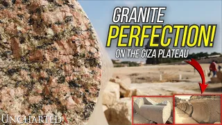 Smoking Gun Evidence for Ancient, Machined Stone! The Granite Cornice blocks on the Giza Plateau.