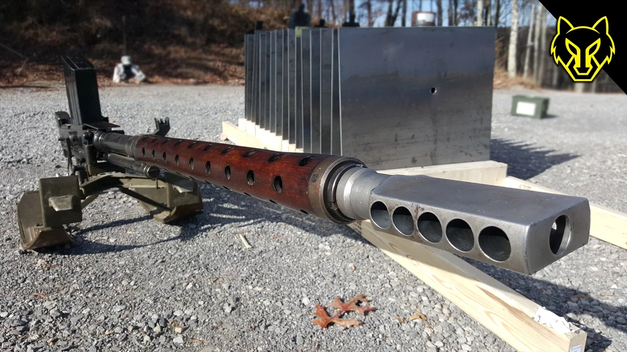 20mm Anti Tank Lahti vs 16 Steel Plates! slow motion Richard Ryan