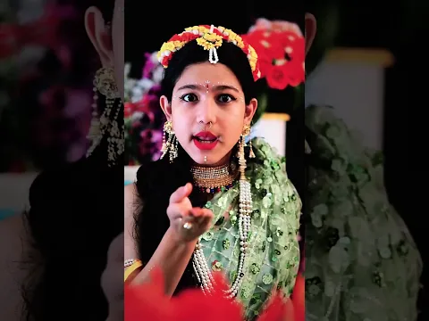 कान्हा की लीला सबसे न्यारी, माखन चुराए कृष्ण मुरारी! 🍯 ☺️☺️ #krishnalove #radhe #florinagogoi