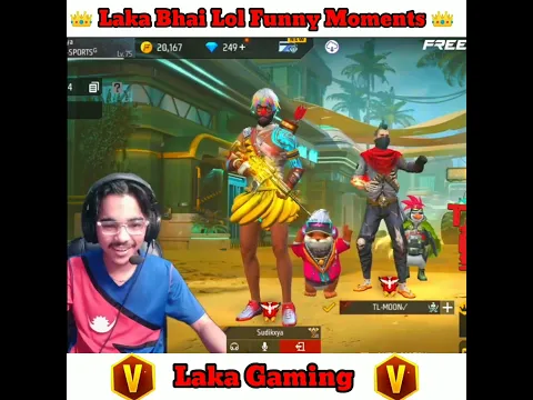 Laka Gaming Lol Funniest Moment 😂#shorts #viral #freefireshorts #lakagaming