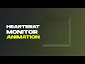 Heartbeat Monitor Animation Using Html Css Only