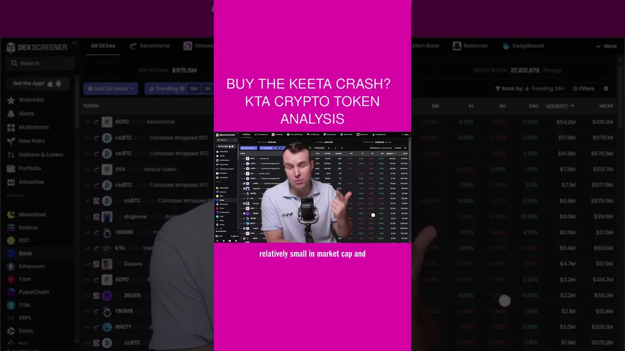 Buy The Keeta Crash? ⚠ KTA Crypto Token Analysis