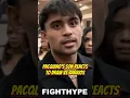 Lagu Manny Pacquiao’s SON REACTS to DRAW with Mario Barrios