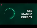 Neon Loading effect using CSS Css Neon Glow Flawless Coder