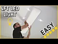 How to Install AntLux 4ft LED Lights Laundry Room