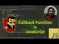 JavaScript and Callback functions