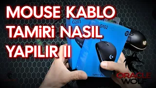 Mouse Kablo Tamiri Nasıl Yapılır II, Logitech G102 vs G203 karşılaştırma, Mouse Nasıl Sökülür,