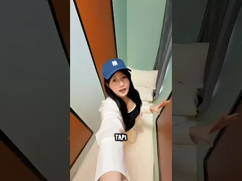Cewek ini nekat nginep di hotel tersempit di dunia #shortviral