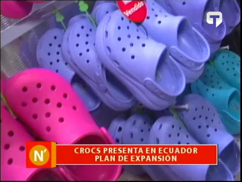 Crocs presenta en Ecuador plan de expansión