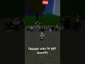 Download Lagu Fastest way to get bounty in Blox Fruits #shorts #roblox #racev4