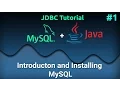 JDBC Tutorial for Beginners Introduction and Installing MySQL