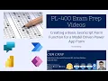 PL-400 Exam Prep Creating a Basic JavaScript Form Function for a Model Driven Power App Form