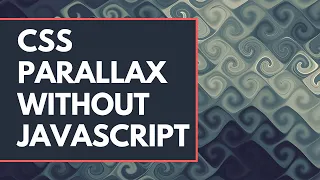 CSS Parallax Without Javascript HTML CSS