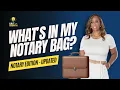 Updated 2025 What s in My Notary Bag Essential Tools for Mobile Notaries Loan Signing Agents