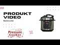 Lagu Starlyf® Pressure Cooker | Multikocher, 8 Automatik Programme, Edelstahl | Deutsch