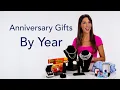 Anniversary Gifts by Year