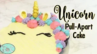How to make a UNICORN Pull-Apart CUPCAKE CAKE