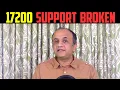17200 NIFTY Support Broken Today Option Chain Indicator