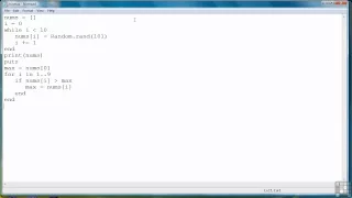 Infinite Skills Ruby Programming 14 - Exercise