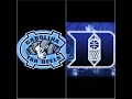 2002-2003 North Carolina Tarheels at Duke Blue Devils NCAA Basketball 2K3.